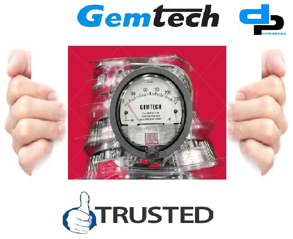 Black Series S2000 Gemtech Differential Pressure Gauges By Gandhinagar Gujarat
