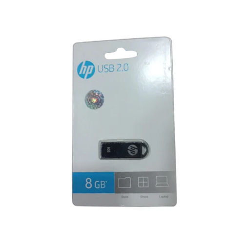 Hp 2.0 8gb Usb Pendrive Body Material: Metal