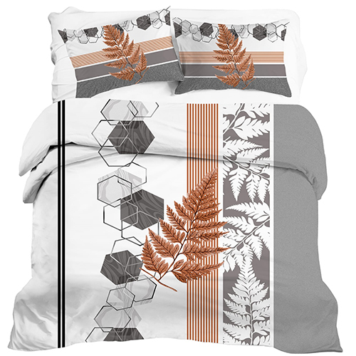 Washable Pure Cotton Bedsheet With Panel Printing