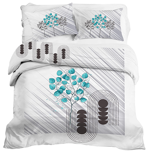 Washable Pure Cotton Double Bedsheet