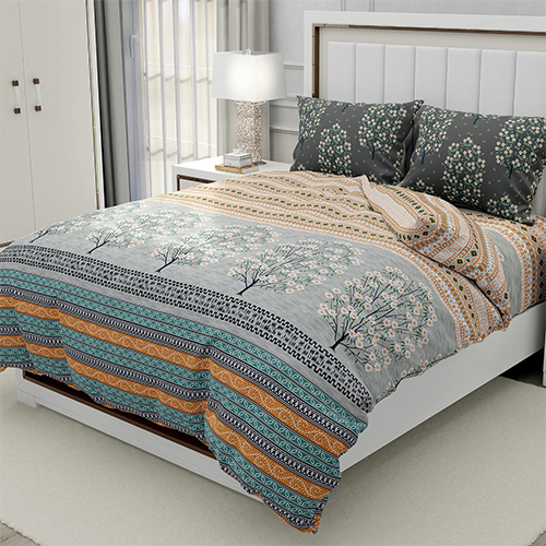 Washable Pure Cotton Printed Bedsheet