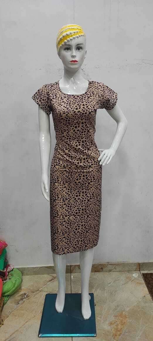 American Crepe Kurtis - Mix Sizes M To Xl, Casual Ethnic Dress | Breathable, No Fade, Short Sleeves, Printed Pattern