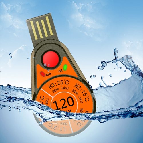 Elitech Rc55 सिंगल यूज़ टेम्परेचर डेटा लॉगर बिना डिस्प्ले के उपयोग: औद्योगिक