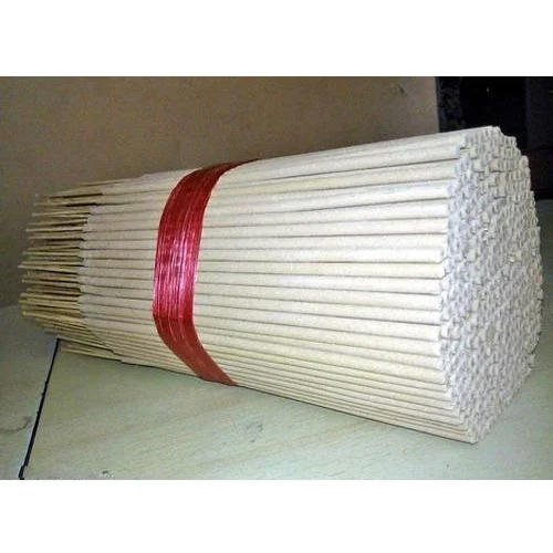 White Raw Incense Sticks - Bamboo Material, 20 Kg Packaging Size, Classic White Color | Eco-friendly, Aromatic Indian Incense