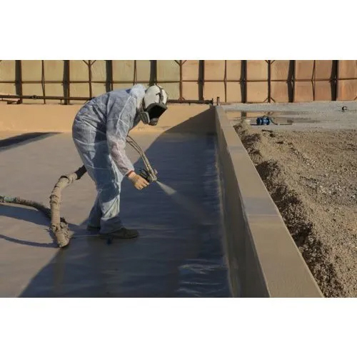 Ransthane-blk Polyurethane Modified Elastomeric Waterproof Coating - Liquid Form , Brownish-black Color, Two-component System For Industrial & Commercial Use