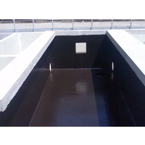 Ransthane-blk Polyurethane Modified Elastomeric Waterproof Coating - Liquid Form , Brownish-black Color, Two-component System For Industrial & Commercial Use
