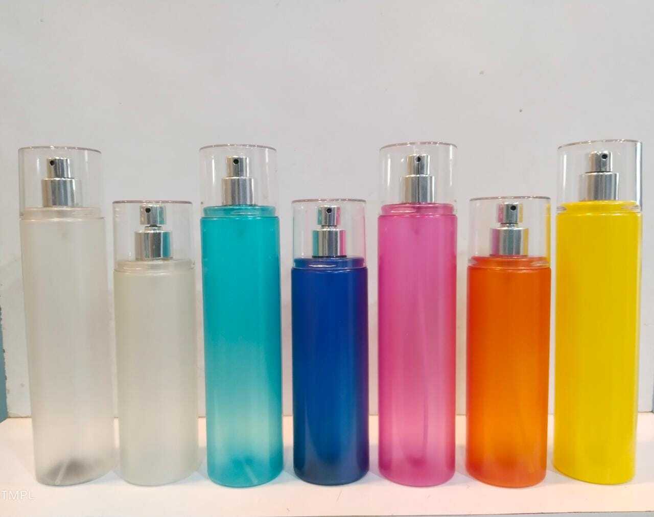 200ml Perfume Spary Bottle Crimp Neck Color Frosted