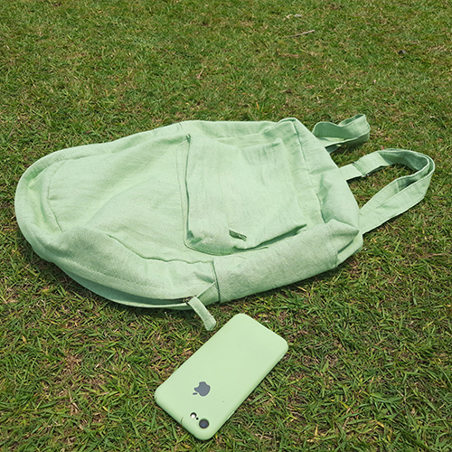 Dyeable Fabric Canvas Backpack - Customized Size | Plain Design, Durable Canvas Material For Versatile Styling