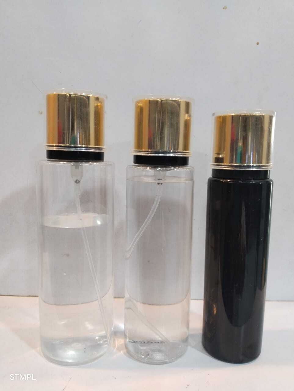 100ml150ml 200ml 251ml Vic Crimp Round Pet Spray Bottles With New 2pcs Small Premium Cap