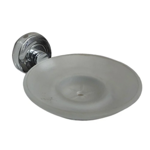 पारदर्शी-सिल्वर ऐक्रेलिक साबुन डिश