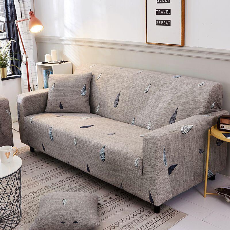 Elastic Sofa Cover - Material: Polyester Cotton