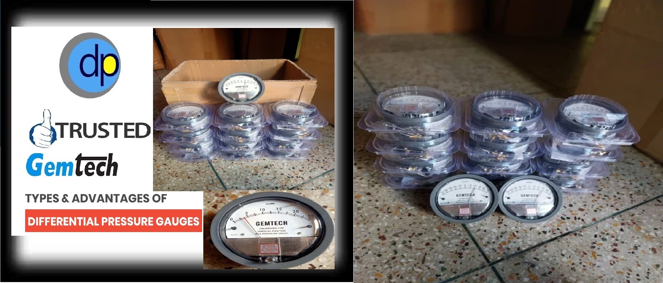 Black Series G2000 Gemtech Differential Pressure Gauges By Sonipat Haryana