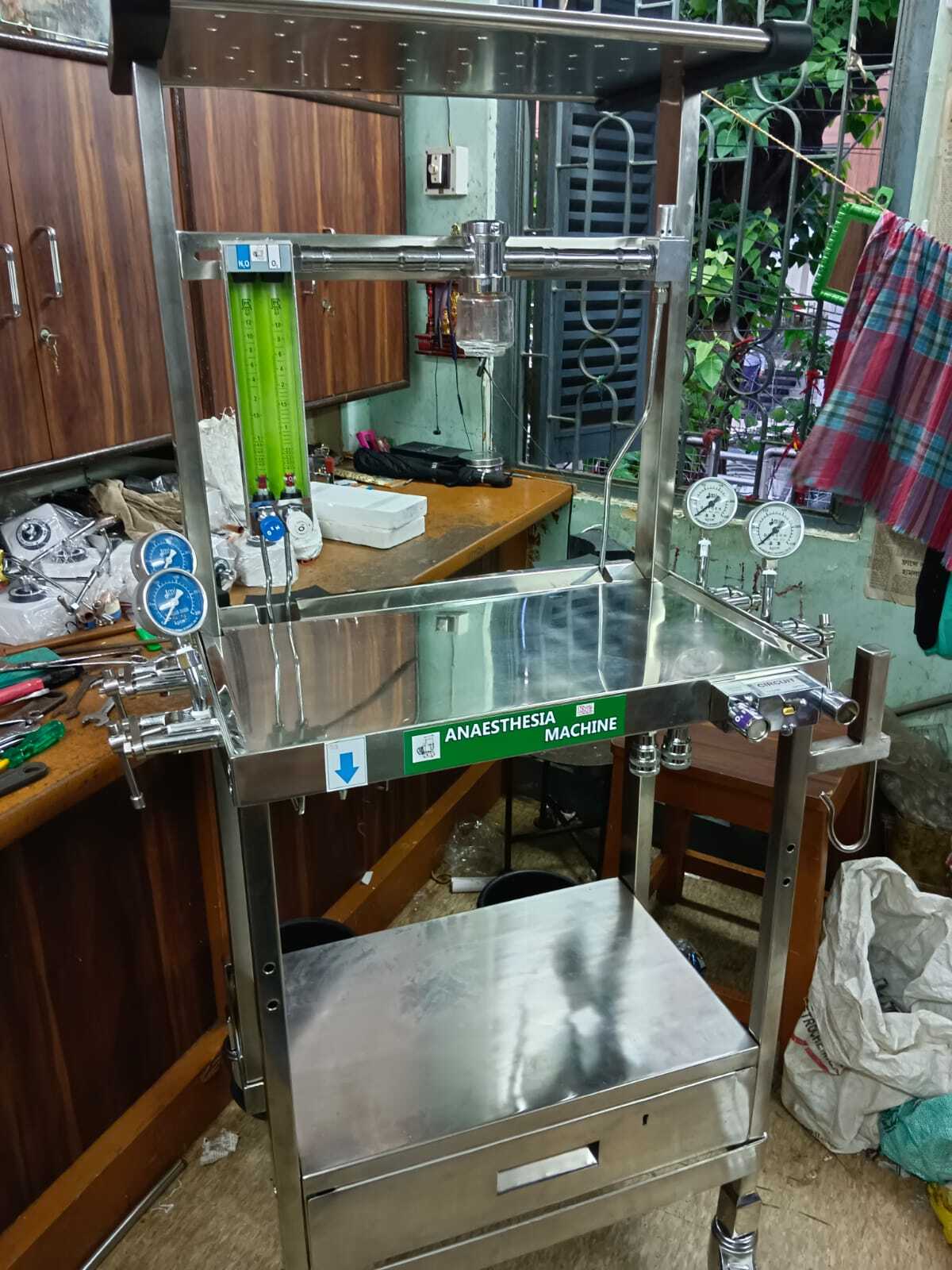 Metal Hospital Anesthesia Machine