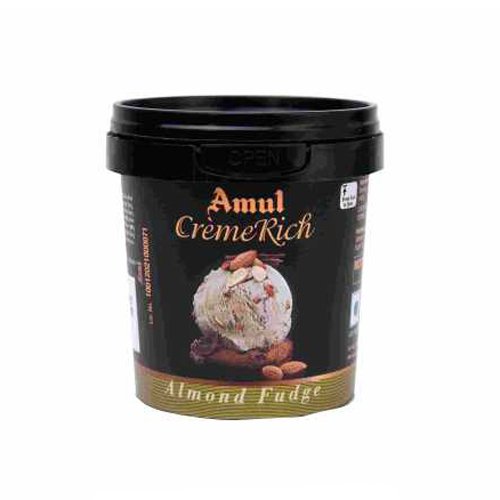 पर्यावरण के अनुकूल 125ml आइसक्रीम कंटेनर