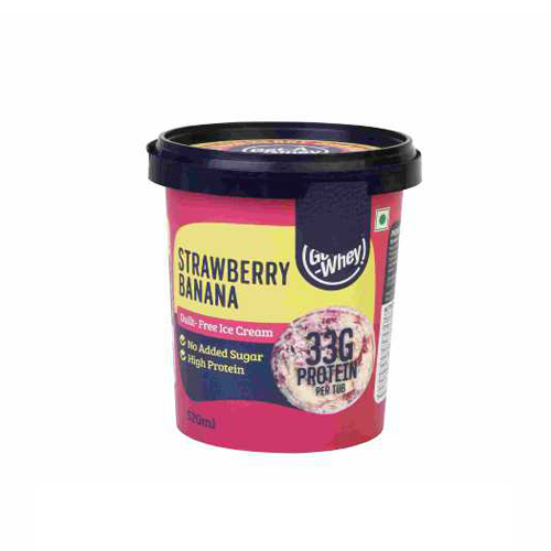Eco-friendly 500ml Round Ice Cream Container