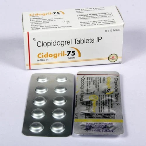 75mg क्लोपिडोग्रेल शेल्फ लाइफ: 3 साल