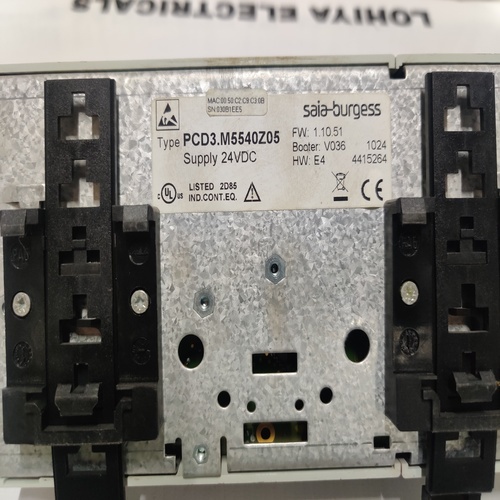 Saia-burgess Pcd3.m5540z05 Cpu Module
