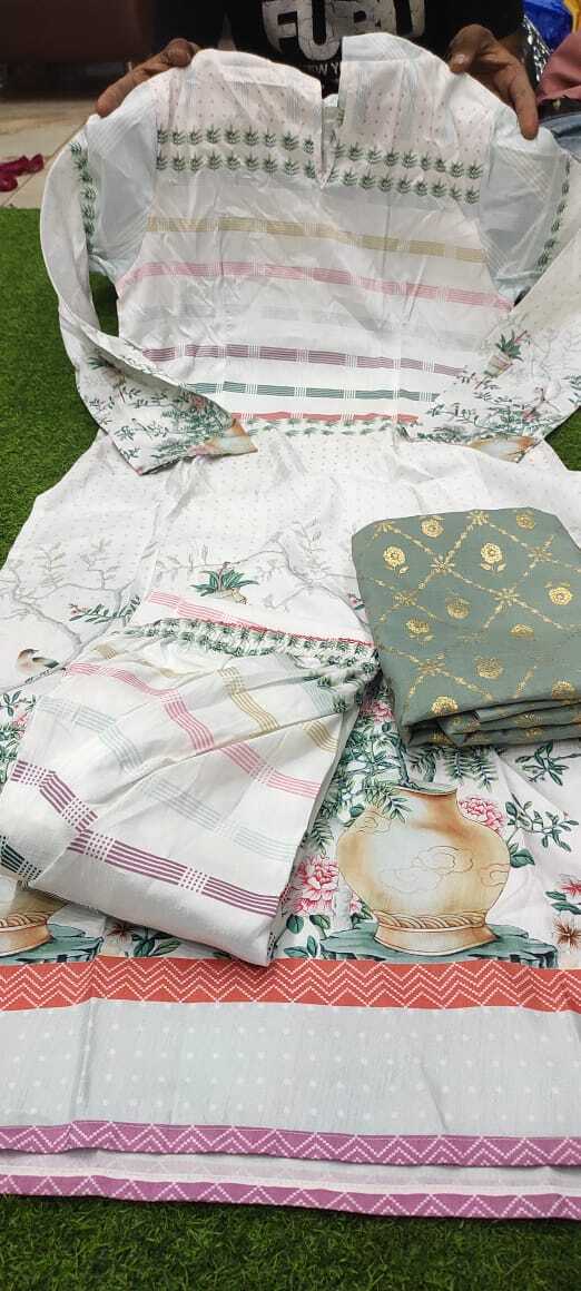 Cotton Kurti Set - Cotton Rayon Blend, Sizes M To Xxl, Printed Pattern In Mixed Colors | Breathable, No Fade, Washable, Full Sleeves, All Season