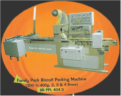 Horizontal Family Pack Rusk Packing Machines - Stainless Steel, 150x100x80 cm, 220V, 200/min | High Speed, Easy Operation, Durable, Efficient, Compact, Versatile
