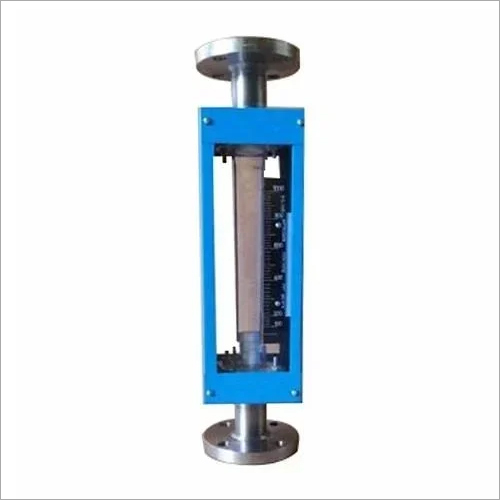 ब्लू ग्लास ट्यूब रोटामीटर डिवाइस