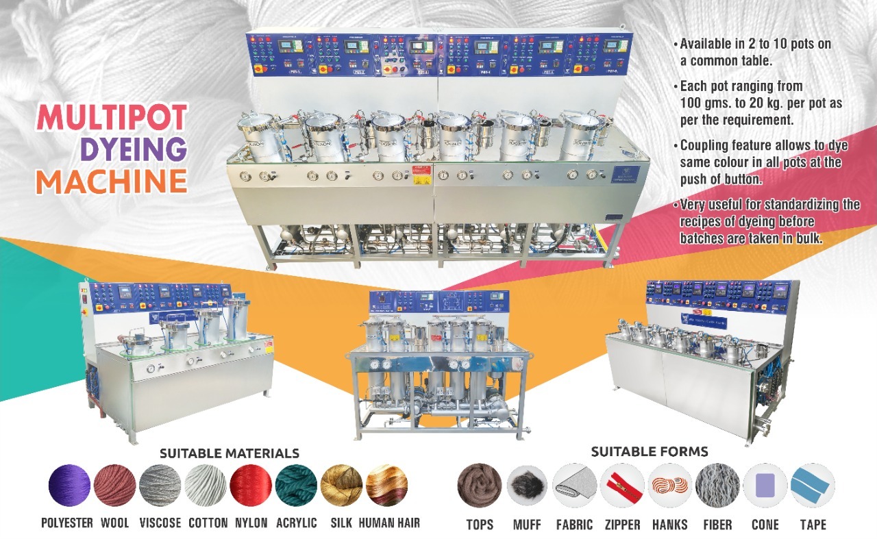 Mini Multi Pot Sample Dyeing Machine Application: Easy To Operate