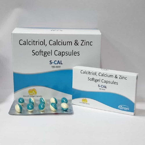 Calcium Softgel Capsule Store In A Cool