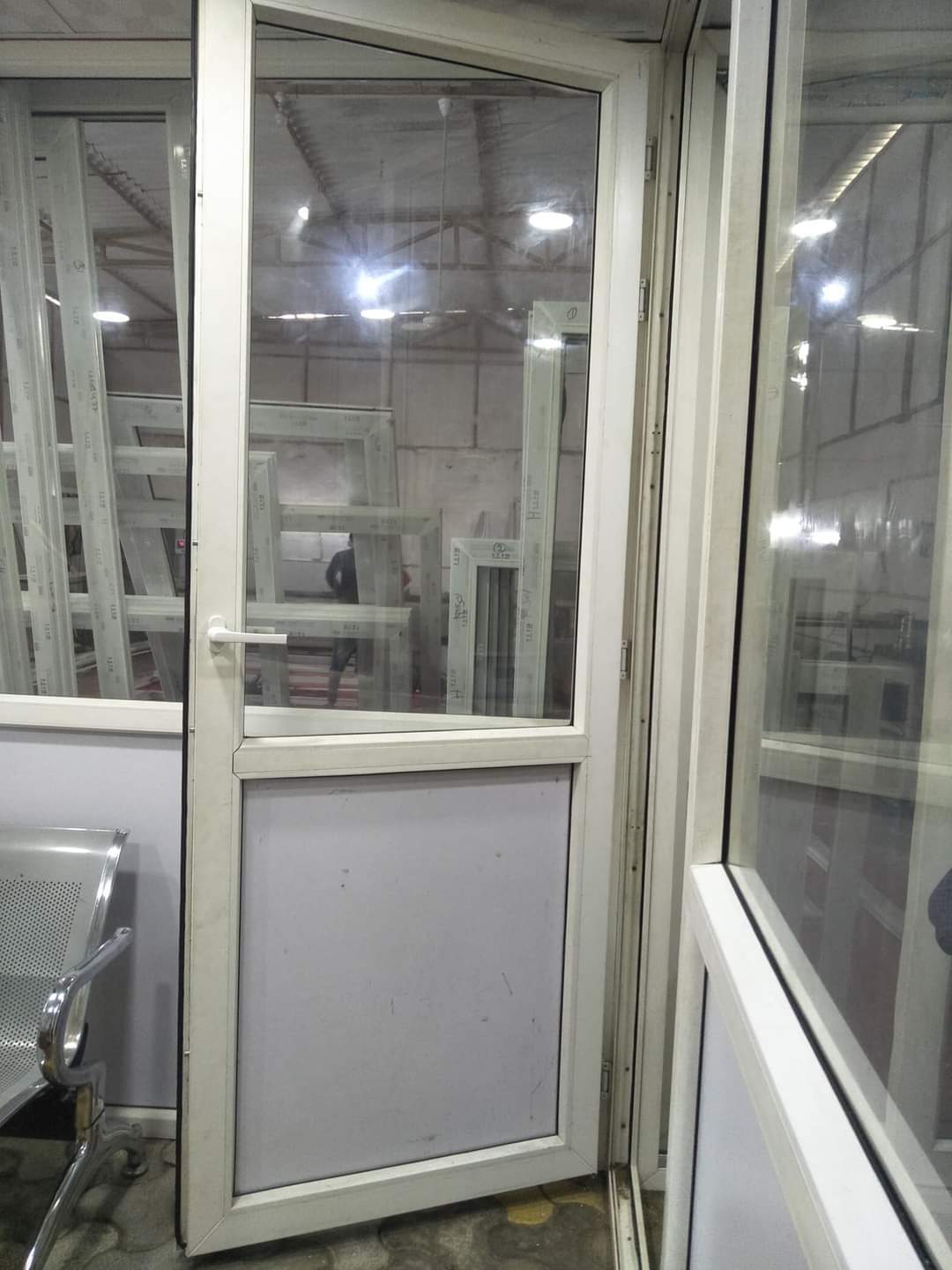 Upvc Casement Door - Durable Multi-locking Design | Custom Colors, Inward/outward Open Style, Variable Sizes, Finished Surface