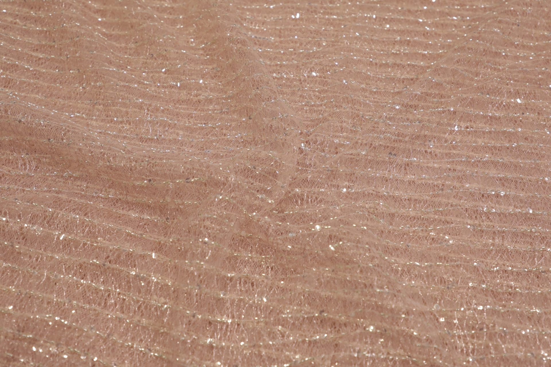Light In Weight All Sequins Embroidery Imported Fancy Dyed Net