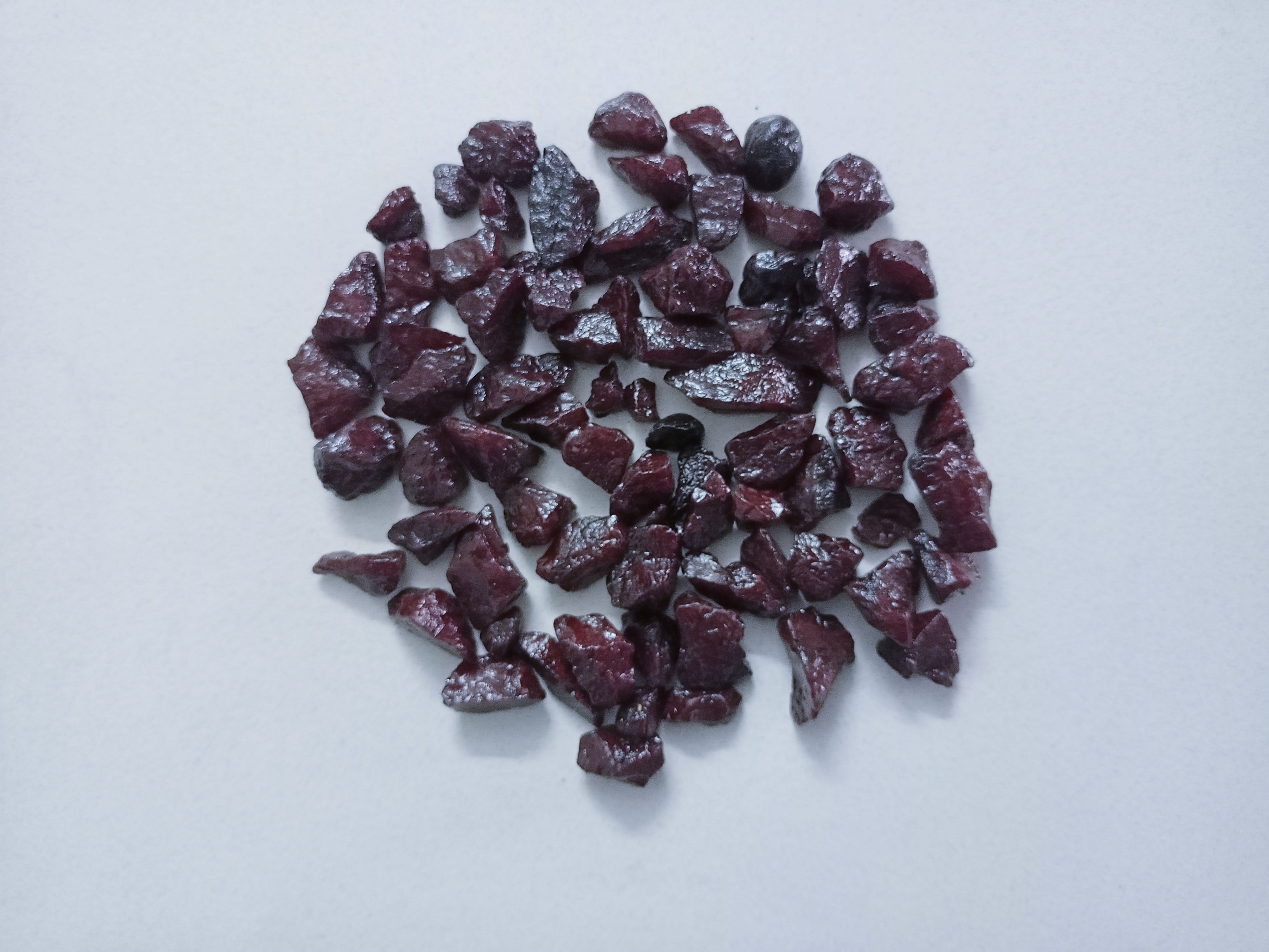 Blue Color Coated And High Glossy Polished Aggregate Stone Wholesale Price Special In Aquatic Gallery - Size: 10-20 Mm