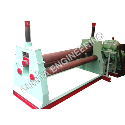 फ्रंट व्यू एसएस प्लेट बैंडिंग मशीन