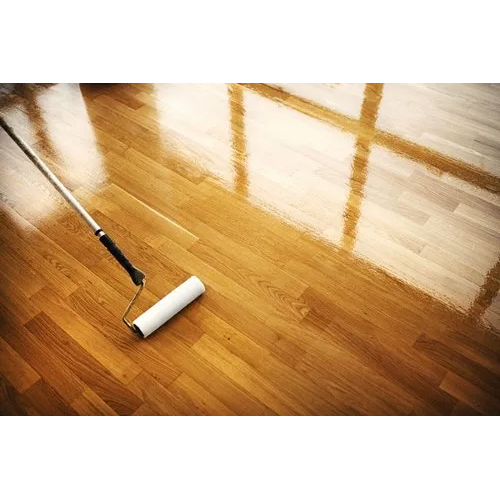 High Gloss Varnish Primer Application: Wood
