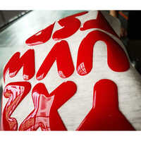 Glossy Silicone Ink - 100% Solid Content, High Glossy Transparent Liquid , Exceptional Wear Resistance and Fast Leveling