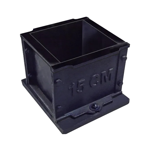 9 Kg Cast Iron Cube Mould - Size: Different Sizes Available