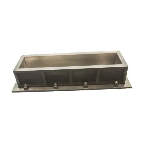 Cast Iron Beam Mould - 150x700mm, Blue | 26kg Weight, 0.2mm Tolerance, Reusable Design