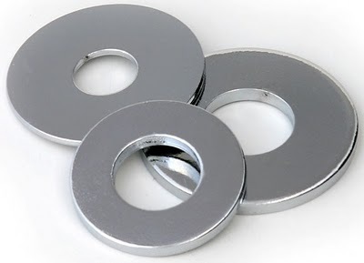 धातु वॉशर (सादा)