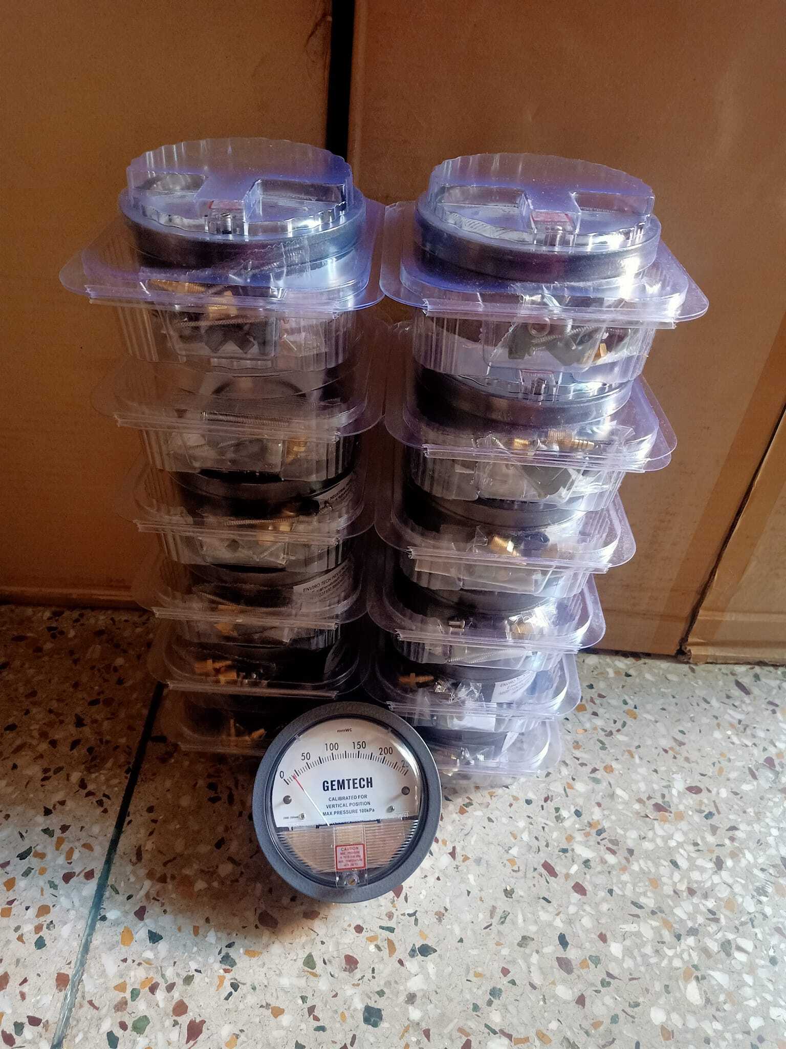 Gemtech Differential Pressure Gauge In Bolangir Odisha Accuracy: A 2% (-Ha Model A 1) Of Fs (A 3% (-Ha A 1.5%) On -0