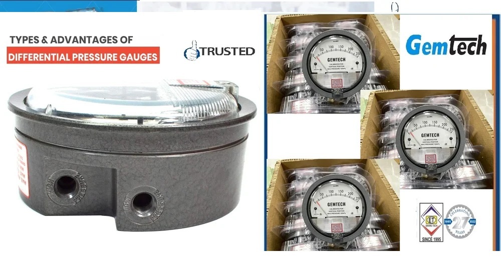 Gemtech Differential Pressure Gauge In Bolangir Odisha Accuracy: A 2% (-Ha Model A 1) Of Fs (A 3% (-Ha A 1.5%) On -0