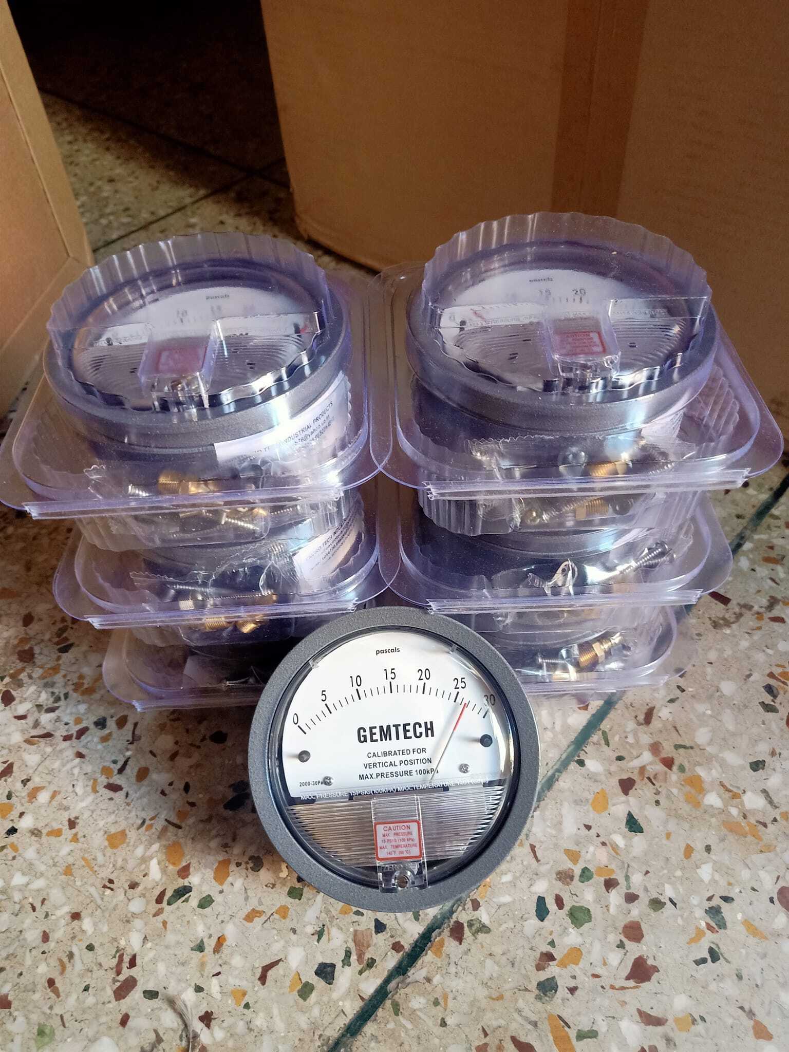Gemtech Differential Pressure Gauge In Bolangir Odisha Accuracy: A 2% (-Ha Model A 1) Of Fs (A 3% (-Ha A 1.5%) On -0