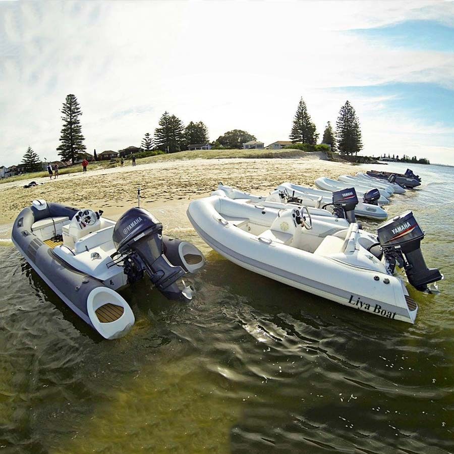 Liya 11feet Inflatable Boat 3.3m Rib Sport Yacht Capacity: 495 Kg/hr