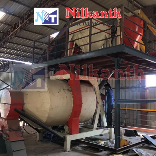 अर्ध-स्वचालित पूरी तरह से स्वचालित ड्राई मिक्स प्लांट