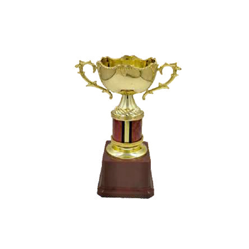 Various Colors Bt-4014 12.25 Inch Fiber Trophy With Red Pipe