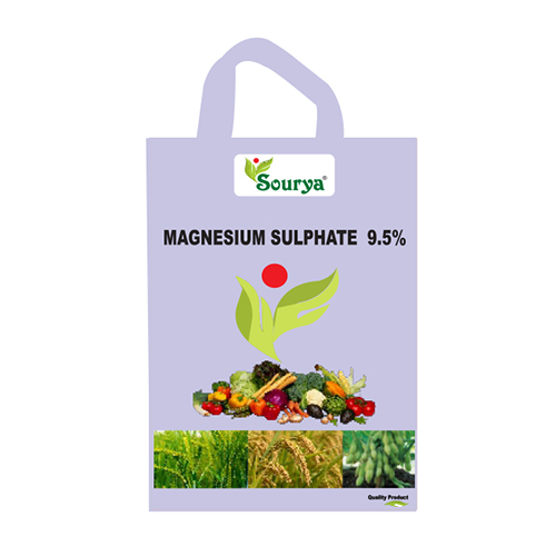9.5% मैग्नीशियम सल्फेट अनुप्रयोग: कृषि