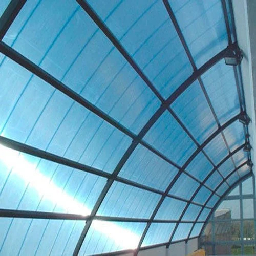 सादा पॉलीकार्बोनेट खोखली शीट