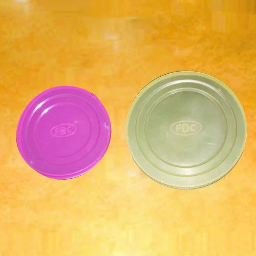 Small Plastic Lids - Plastic Material, Various Sizes and Colors , Worm Embossed Design for Safe Storage
