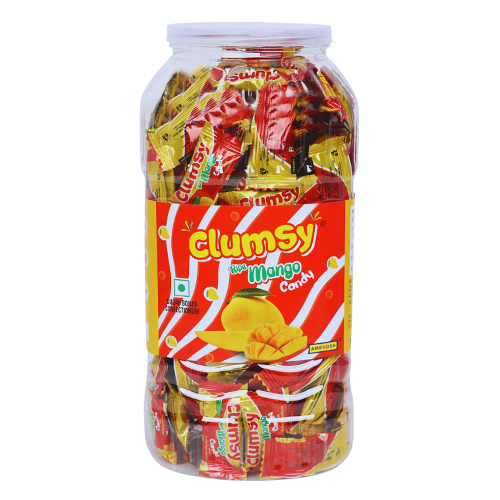 मीठी अनाड़ी पकी मैंगो फ्लेवर्ड कैंडी