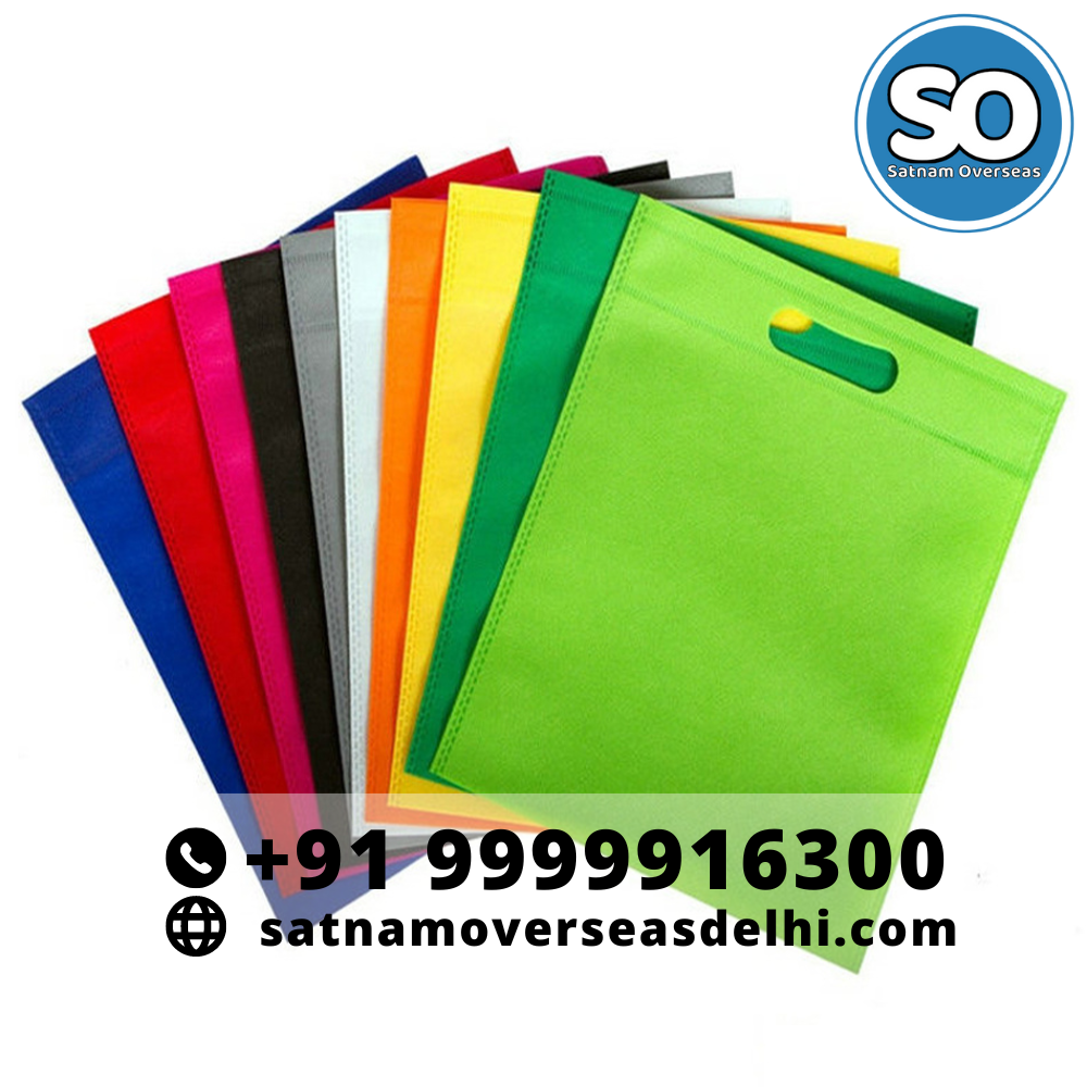 With Handle Non Woven D Cut Shopping Bag