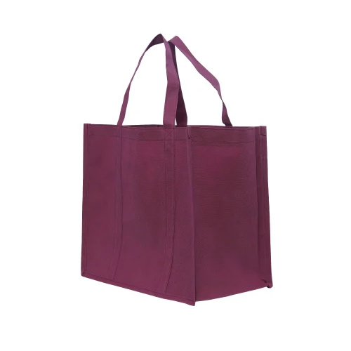Non Woven Grocery Bags - Multi-Size, Matte & Glossy Finish | Recyclable, Moisture Proof, Hand Length Handle, Offset Printing