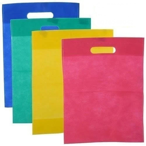 Non Woven Carry Bag - Multiple Sizes, Matte & Glossy Finish | Recyclable, Moisture Proof, Hand Length Handle, Promotional Use