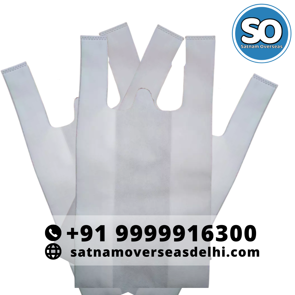 With Handle 60 Gsm Non Woven U Cut Bag
