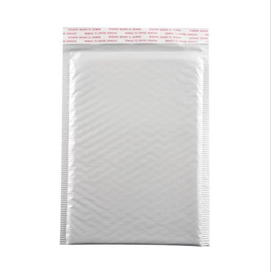 Air Bubble Bag - Polyethylene, 8x10 Inch, White | Self-adhesive, Durable, Lightweight, Protective Packaging, Versatile, Readymade